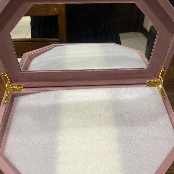 Nordstrom Velvet Jewelry Box with Mirror and Drawers - Picture 10 of 10